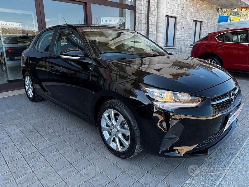 Usata Opel Corsa Edition 75 CV (55 kW) 2022 Nero Utilitaria
