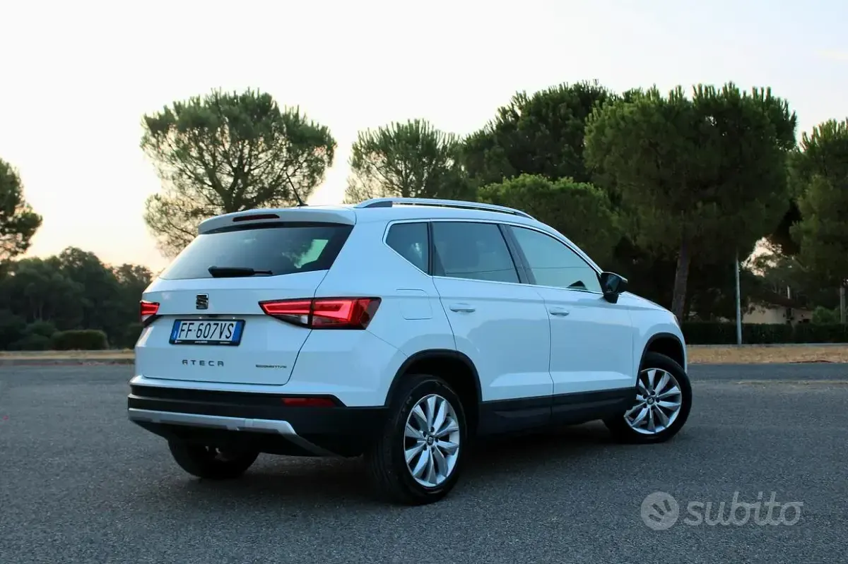 Usata Seat Ateca Ecomotive 116 CV (85 kW) 2017 Bianco SUV