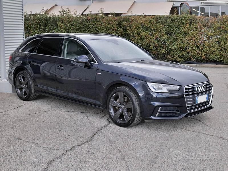 Usata Audi A4 Business 190 CV (139 kW) 2016 Blu/azzurro Station wagon