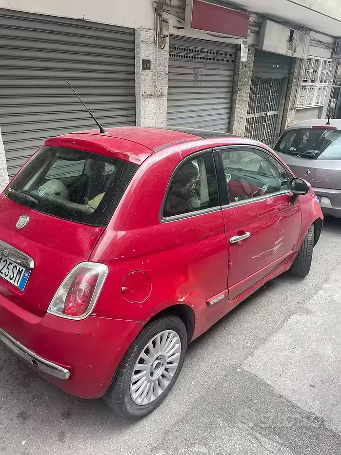 Usata Fiat 500 2008 Rosso
