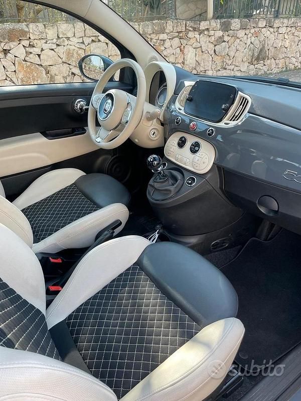 Usata Fiat 500 Dolcevita 70 CV (51 kW) 2022 Grigio Utilitaria