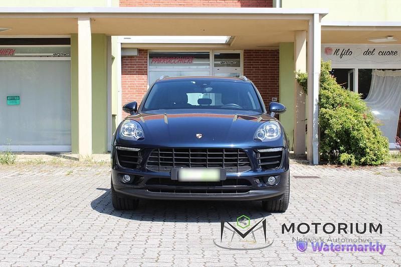 Usata Porsche Macan 258 CV (189 kW) 2017 Blu SUV