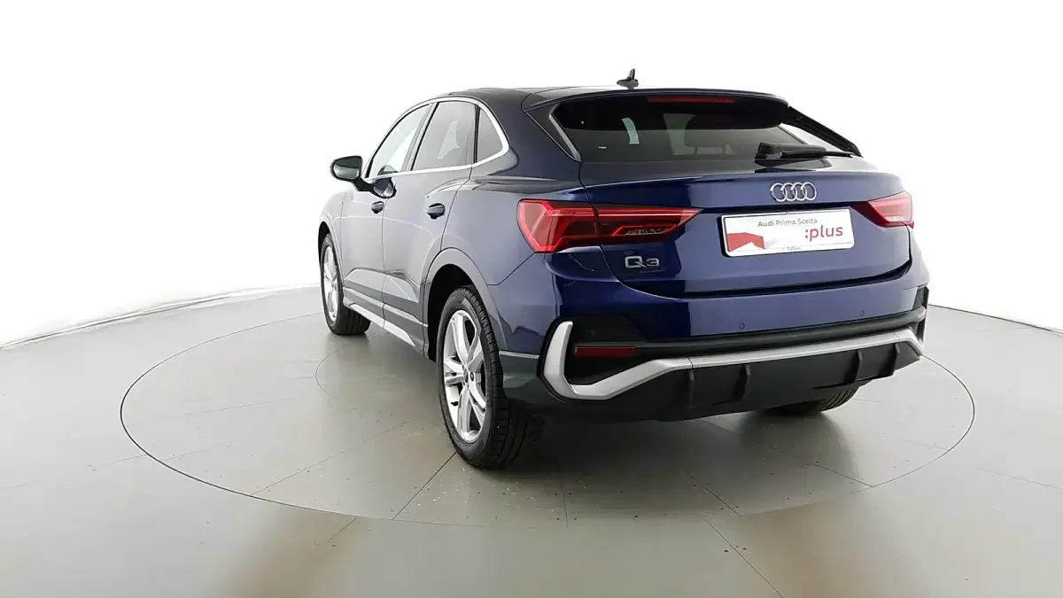 Brugt Audi Q3 Sportback S-Line 150 HK (110 kW) 2023 Blå SUV
