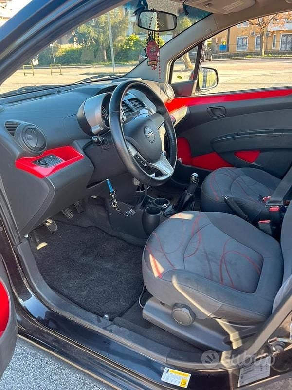 Usata Chevrolet Spark LT 82 CV (60 kW) 2012 Nero Utilitaria