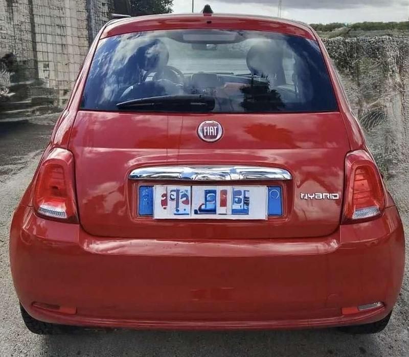 Usata Fiat 500 69 CV (50 kW) 2023 Rosso Utilitaria