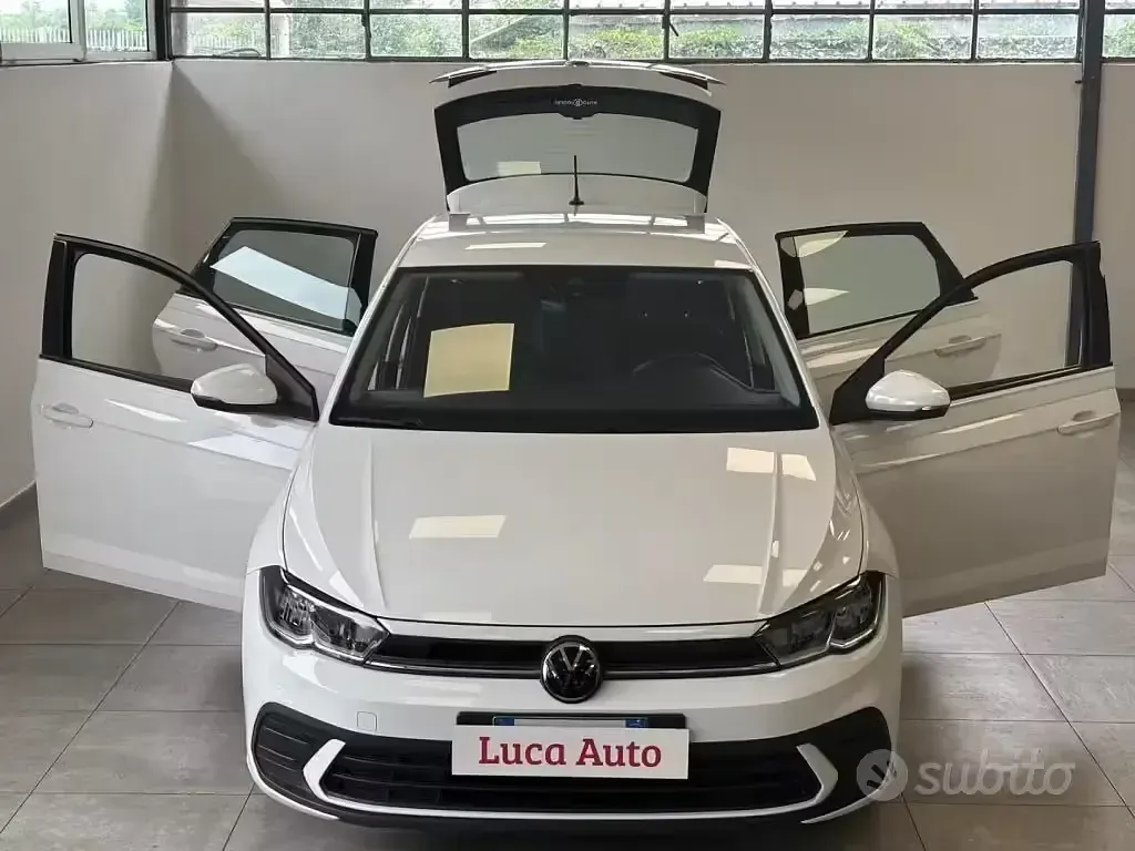 Usata VW Polo 95 CV (69 kW) 2023 Bianco Utilitaria