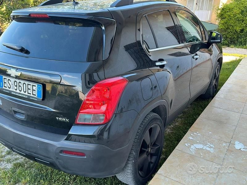 Usata Chevrolet Trax 120 CV (88 kW) 2013 Nero SUV