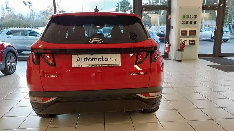 Usata Hyundai Tucson 150 CV (110 kW) 2021 Rosso SUV