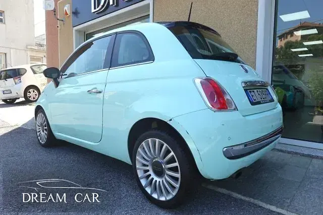 Usata Fiat 500 Lounge 95 CV (69 kW) 2014 Azzurro pastello Utilitaria