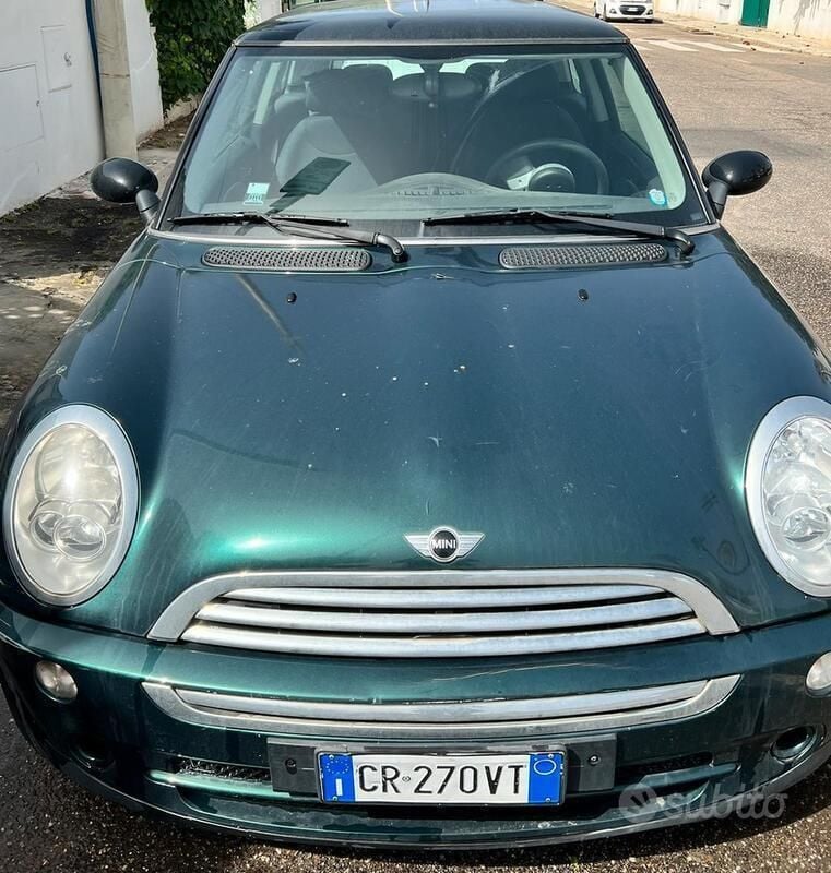 Usata Mini Cooper 2004 Verde Utilitaria