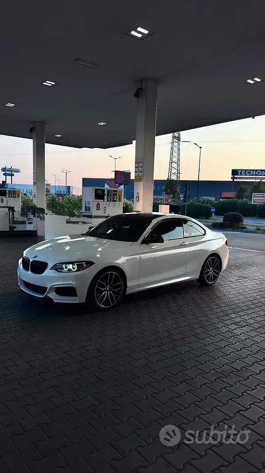 Usata BMW 220 M Sport 184 CV (135 kW) 2016 Bianco Coupé