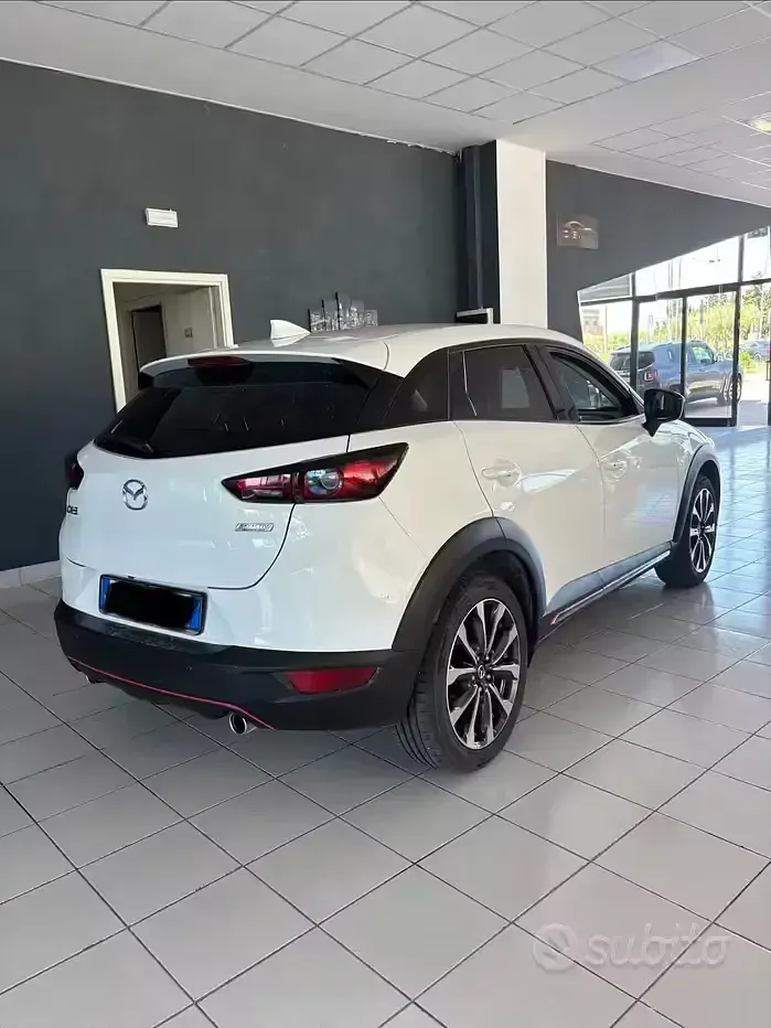 Usata Mazda CX-3 Exceed 116 CV (85 kW) 2019 Bianco SUV