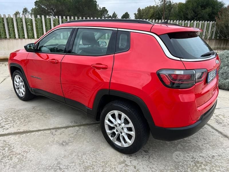 Usata Jeep Compass Longitude 130 CV (95 kW) 2021 Rosso SUV