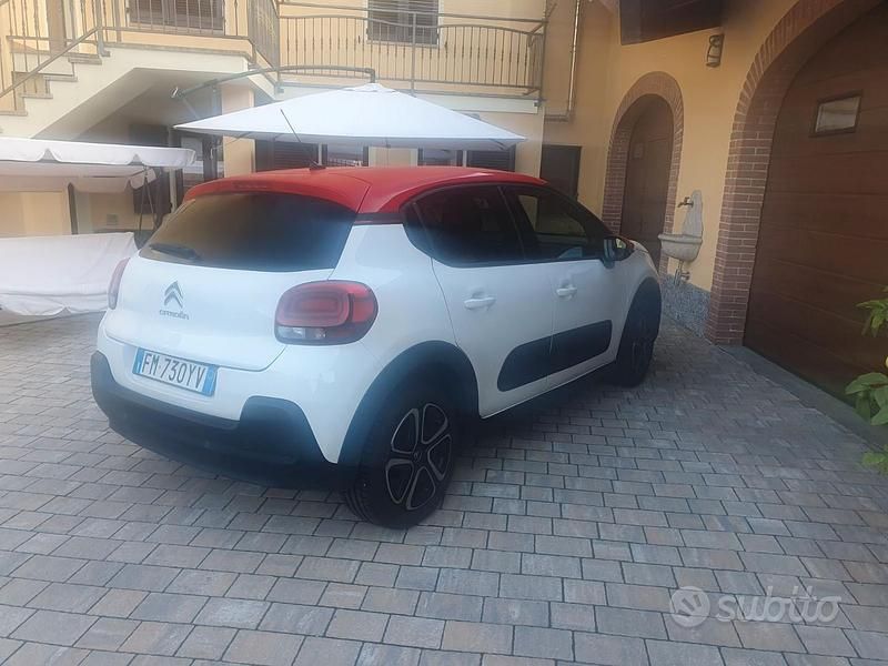 Usata Citroën C3 PureTech 110 CV (80 kW) 2017 Bianco Berlina