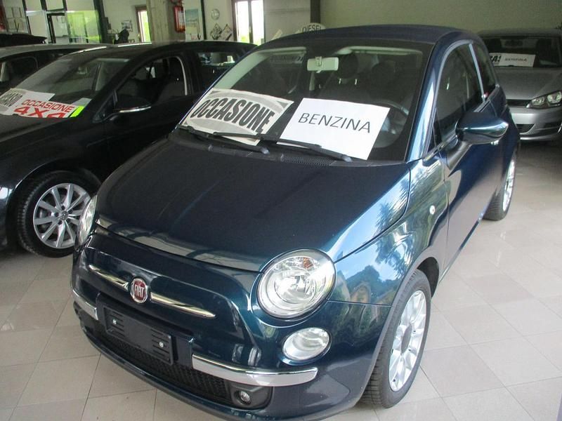 Usata Fiat 1200 69 CV (50 kW) 2013 Blu Cabrio