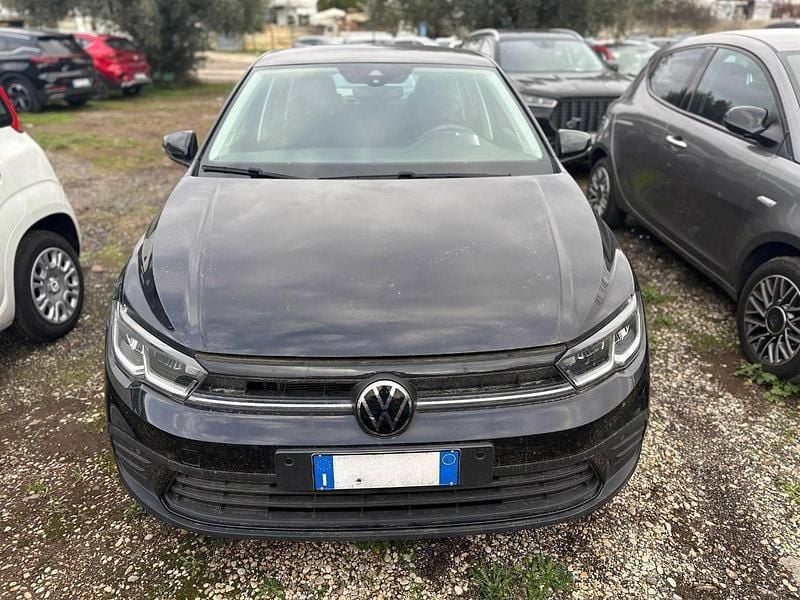 Usata VW Polo Life 95 CV (69 kW) 2023 Nero Utilitaria
