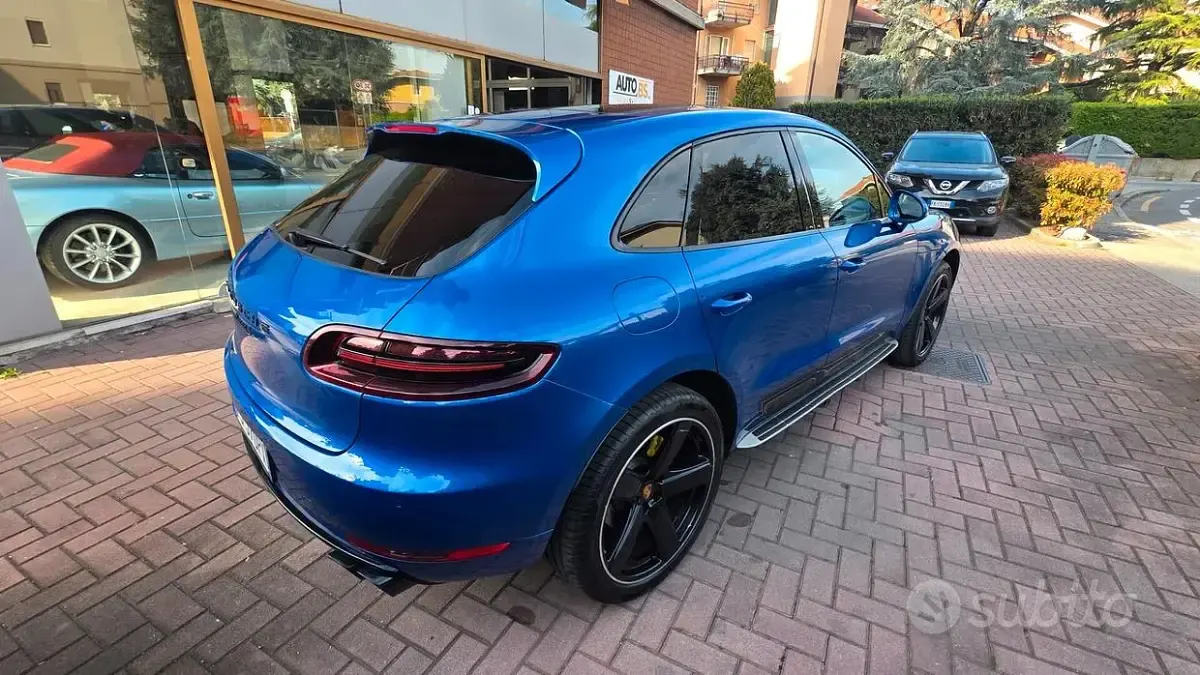Usata Porsche Macan 250 CV (183 kW) 2016 Blu SUV