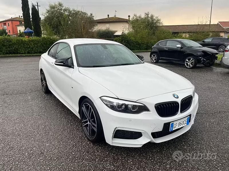 Usata BMW 218 M Sport 136 CV (100 kW) 2021 Bianco Coupé
