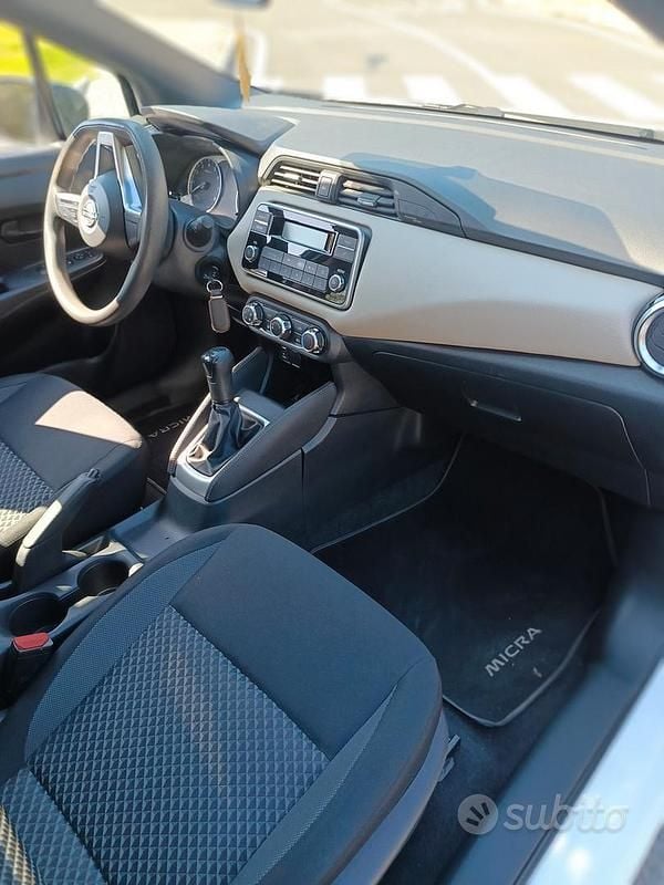 Usata Nissan Micra 2018 Bianco Utilitaria