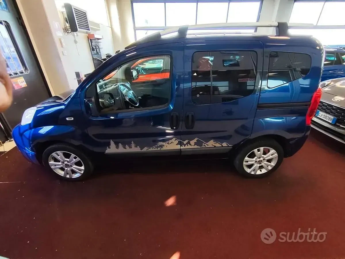 Usata Fiat Qubo Dynamic 73 CV (53 kW) 2009 Bluazzurro Monovolume