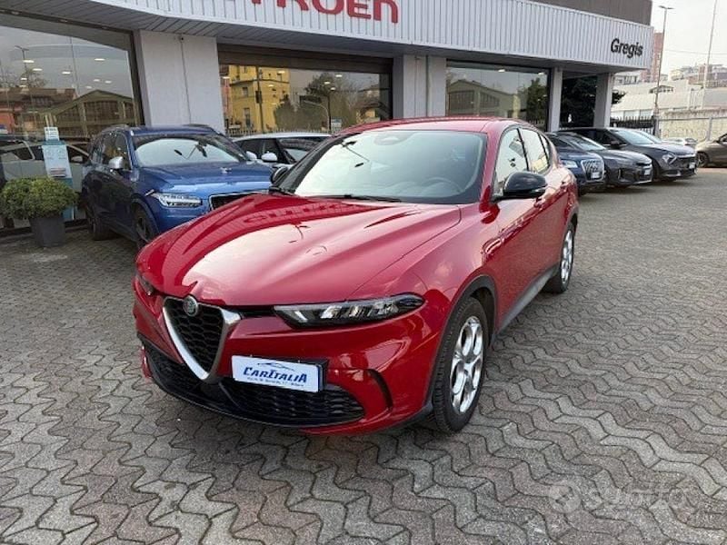 Usata Alfa Romeo Tonale Super 131 CV (96 kW) 2023 Rosso SUV