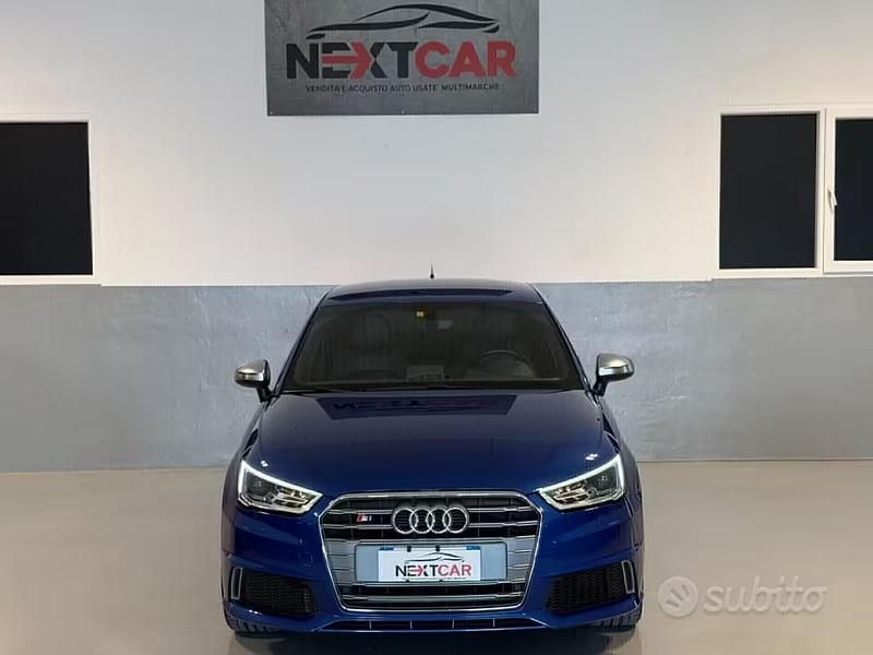 Usata Audi S1 Sportback Ambiente 231 CV (169 kW) 2015 Blu/azzurro Utilitaria