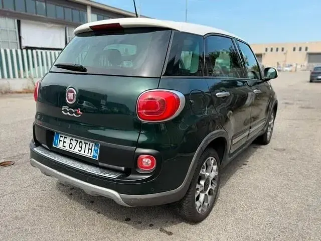 Usata Fiat 500L Trekking 95 CV (69 kW) 2016 Verde Monovolume