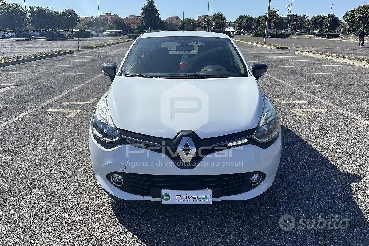 Usata Renault Clio 73 CV (53 kW) 2015 Bianco Utilitaria