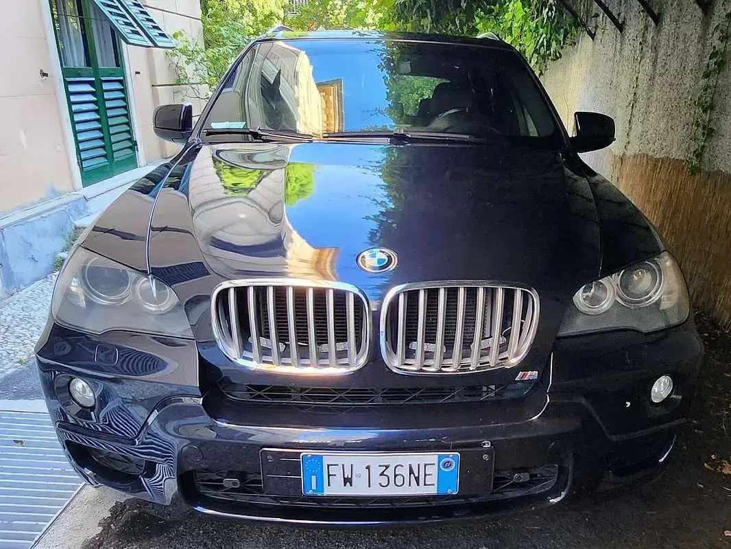 Usata BMW X5 286 CV (210 kW) 2008 Blu/azzurro SUV