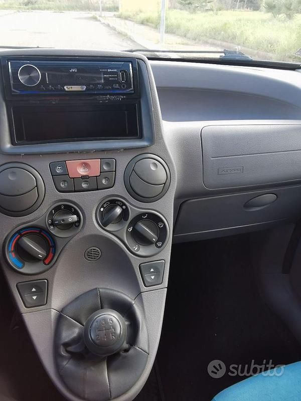 Usata Fiat Panda 2007 Blu Utilitaria