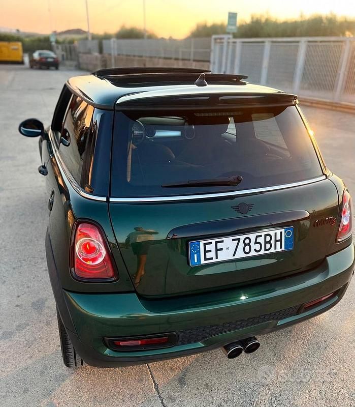 Usata Mini Cooper S Coupé 184 CV (135 kW) 2010 Verde Coupé