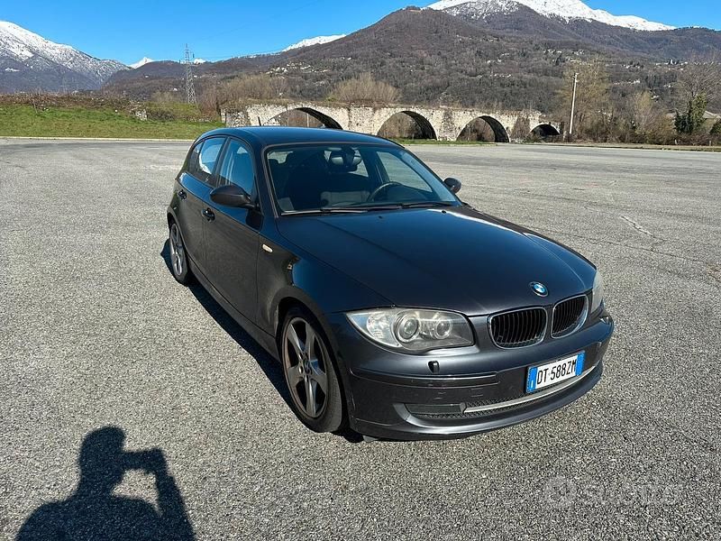Usata BMW 120 177 CV (130 kW) 2008 Grigio Utilitaria