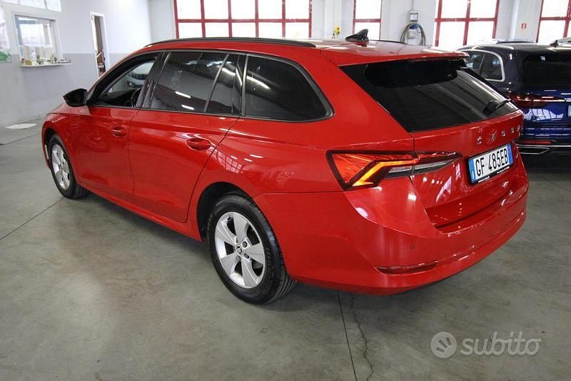 Usata Skoda Octavia Ambition 150 CV (110 kW) 2021 Rosso Station wagon