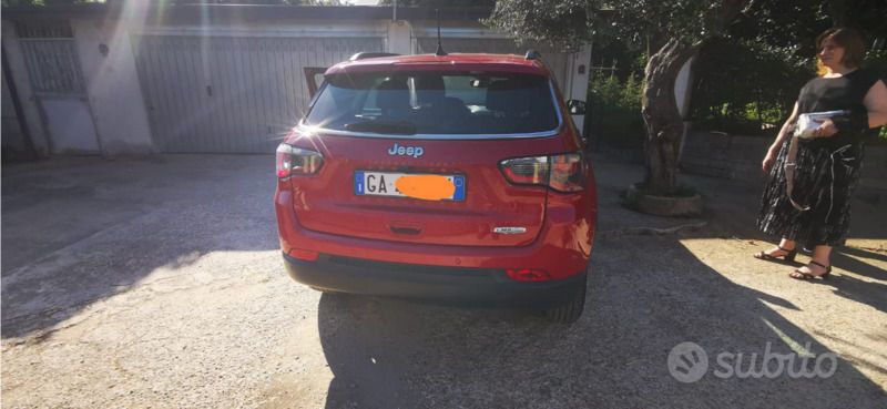 Usata Jeep Compass 120 CV (88 kW) 2020 Rosso SUV
