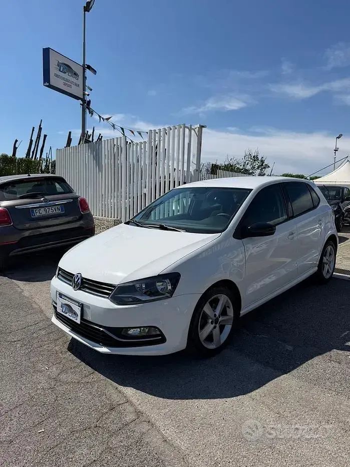 Usata VW Polo Trendline 60 CV (44 kW) 2017 Bianco Berlina