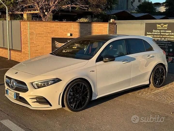 Usata Mercedes A45 AMG AMG 305 CV (224 kW) 2019 Bianco Utilitaria