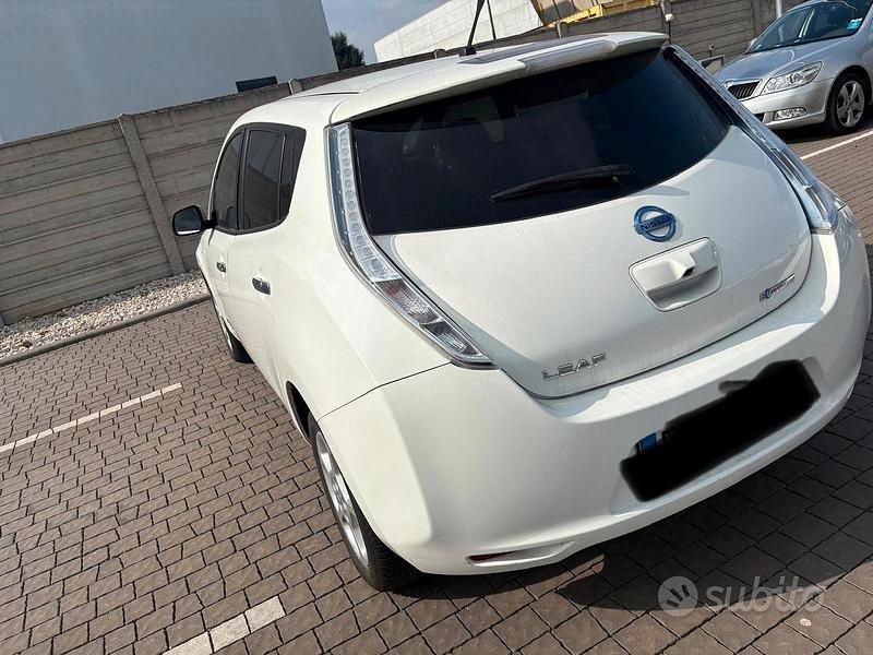 Usata Nissan Leaf 2014 Bianco Utilitaria