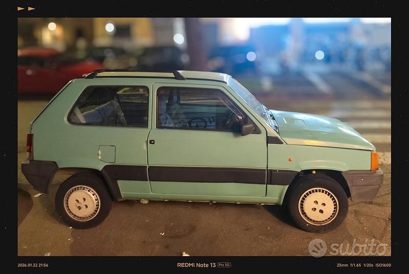 Usata Fiat Panda 54 CV (39 kW) 2003 Verde Utilitaria