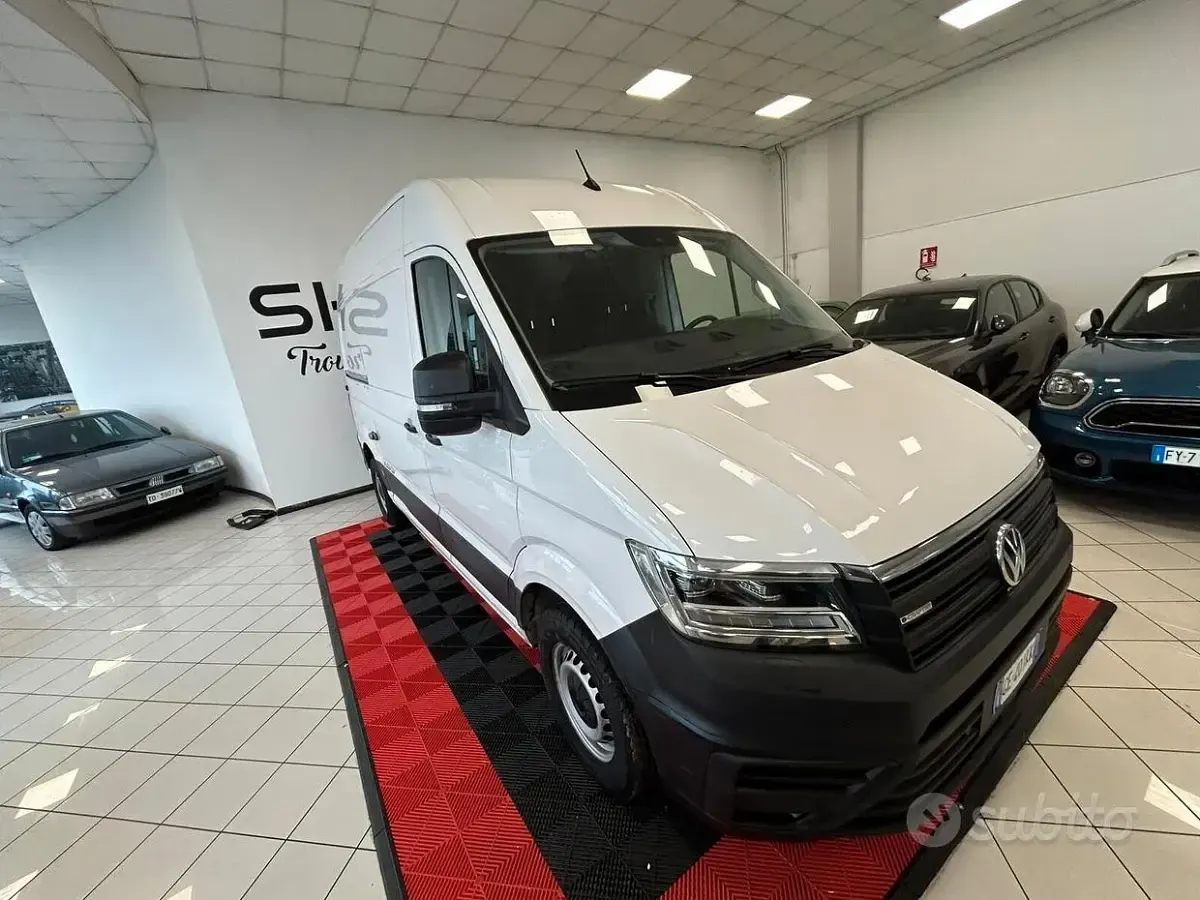 Usata VW e-Crafter 100 kW (136 CV) 2021 Bianco Furgone