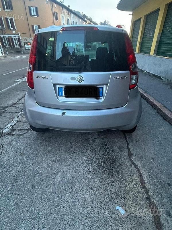 Usata Suzuki Splash 2009 Grigio Utilitaria