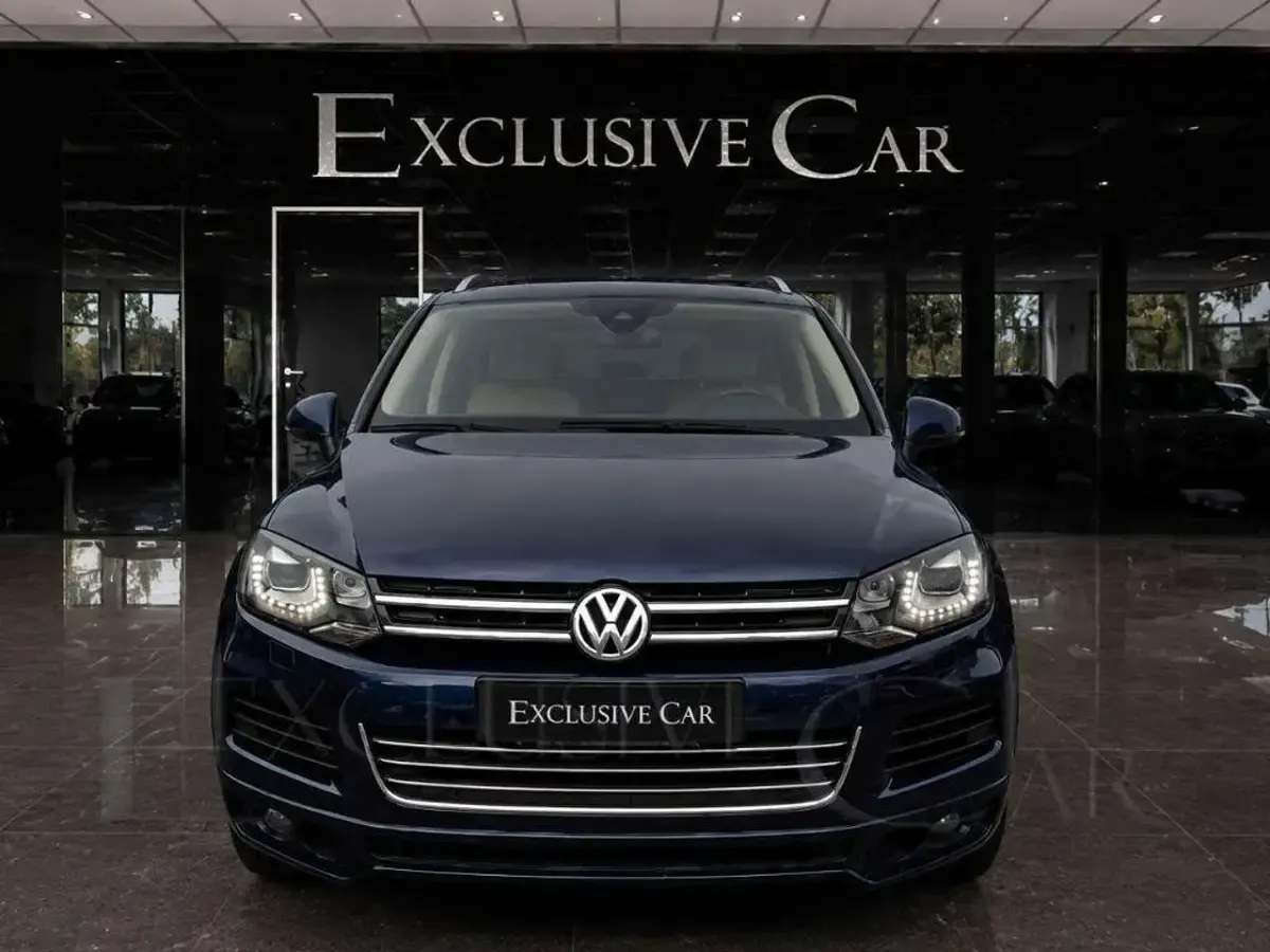 Usata VW Touareg 245 CV (180 kW) 2014 Blu SUV