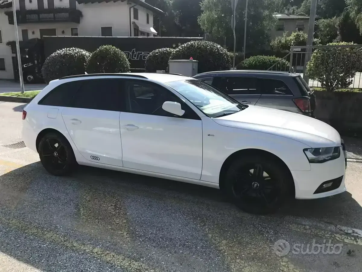 Usata Audi A4 120 CV (88 kW) 2014 Bianco Station wagon