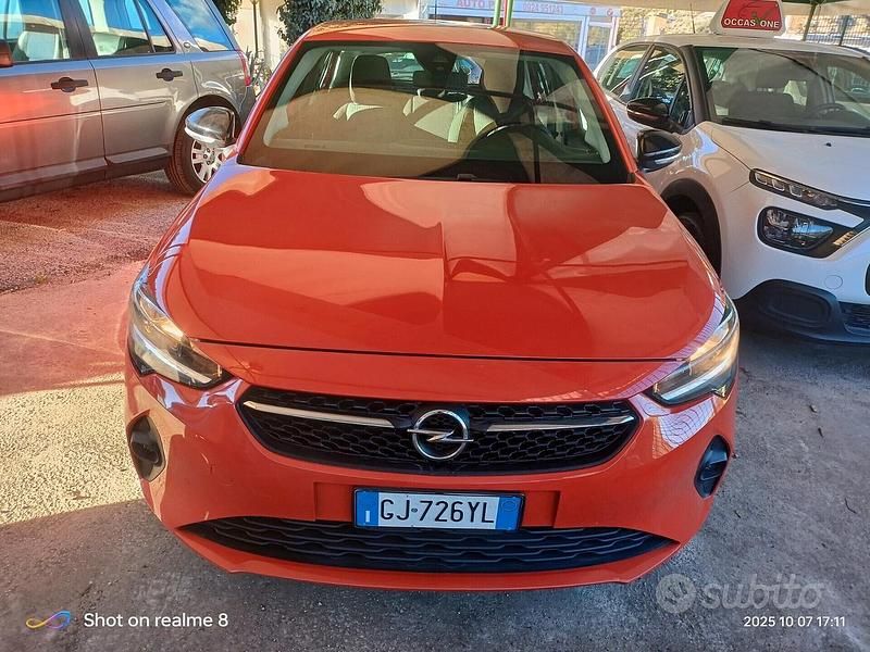 Usata Opel Corsa Edition 75 CV (55 kW) 2022 Rosso Berlina