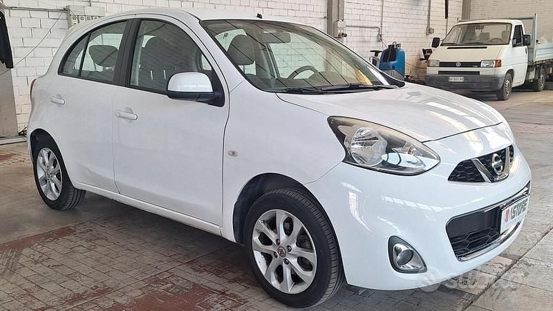 Begagnad Nissan Micra Visia 80 HK (58 kW) 2016 Vit Halvkombi