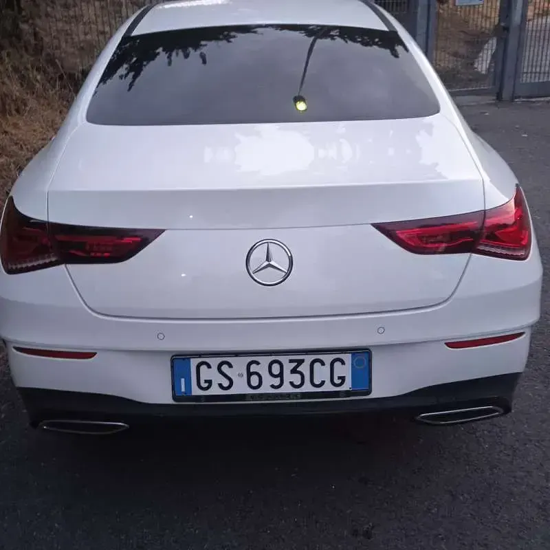 Usata Mercedes CLA200 Premium 163 CV (119 kW) 2019 Bianco Coupé