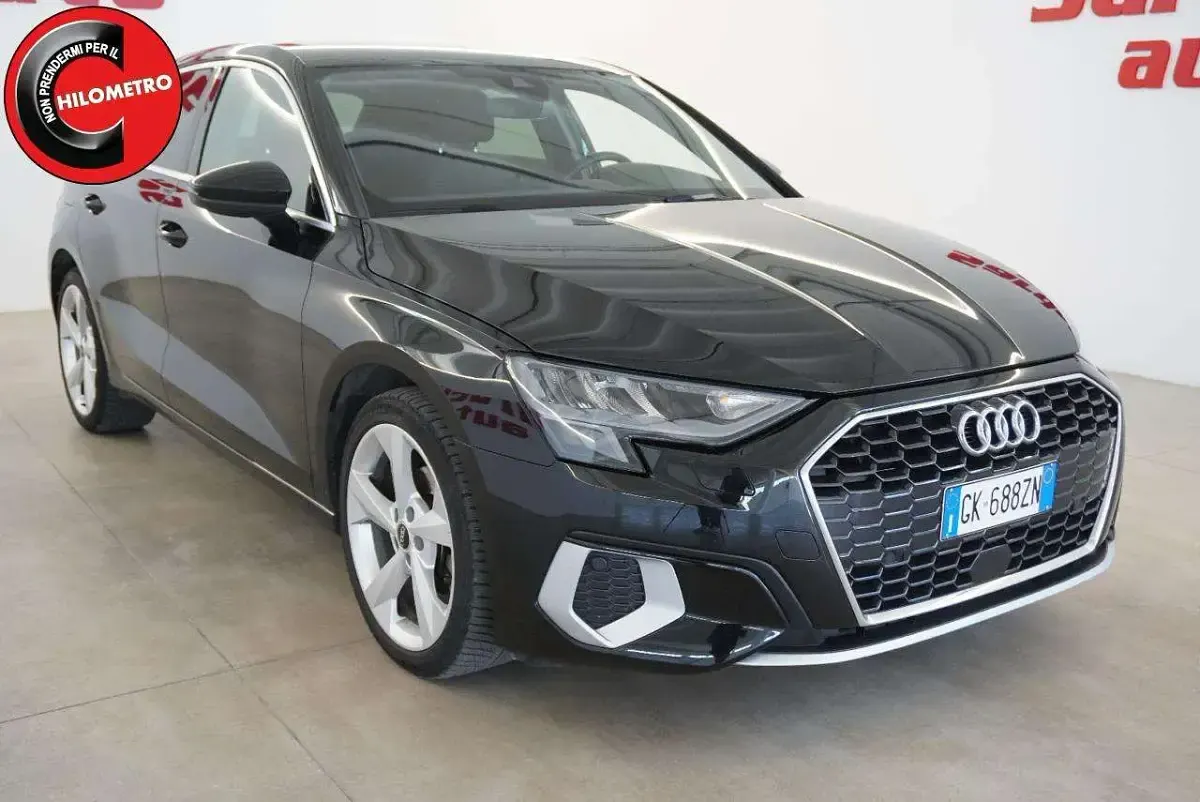 Usata Audi A3 Advanced 150 CV (110 kW) 2022 Nero Berlina