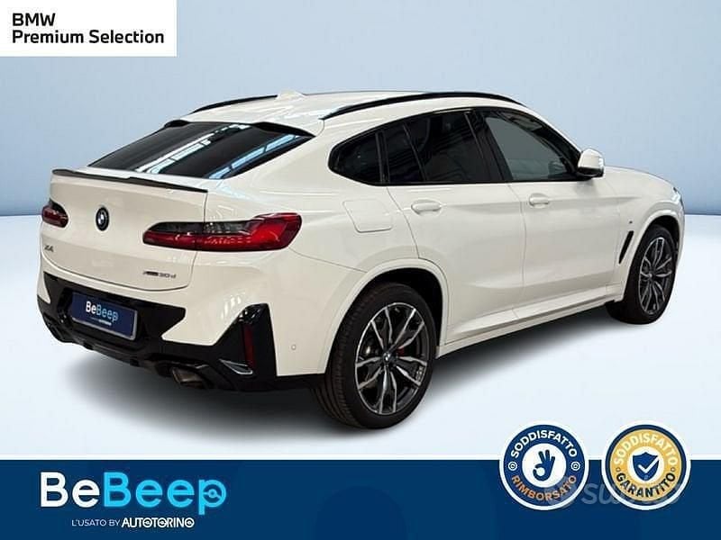 Usata BMW X4 M Sport 249 CV (183 kW) 2024 Bianco pastello SUV