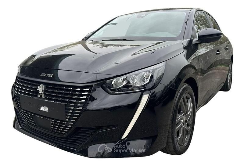 Usata Peugeot 208 Active 75 CV (55 kW) 2022 Nero Utilitaria