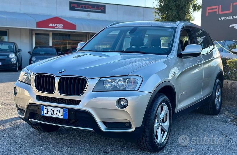 Usata BMW X3 184 CV (135 kW) 2011 Grigio SUV