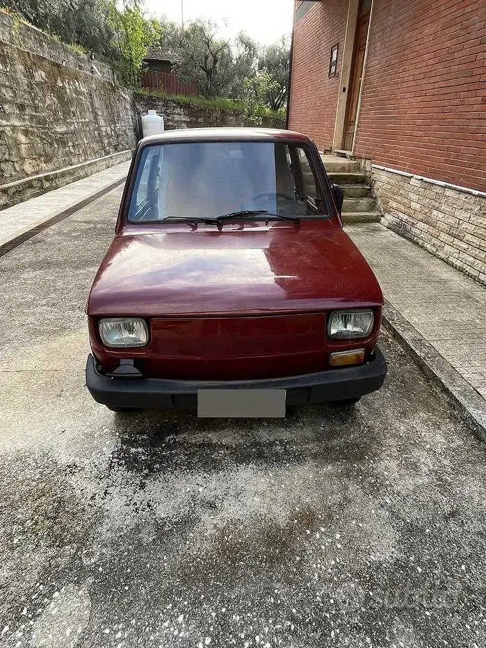 Usata Fiat 126 24 CV (17 kW) 1985 Rosso Utilitaria